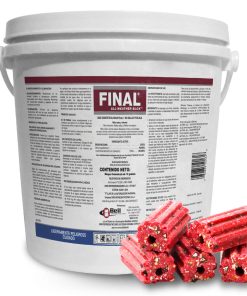 Alternative view of FINAL® BLOQUE – BALDE X 8.2 KILOS – RODENTICIDA (BRODIFACOUM 0.005%)