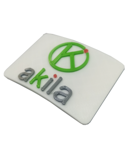 Logotipo para casco en impresión 3D